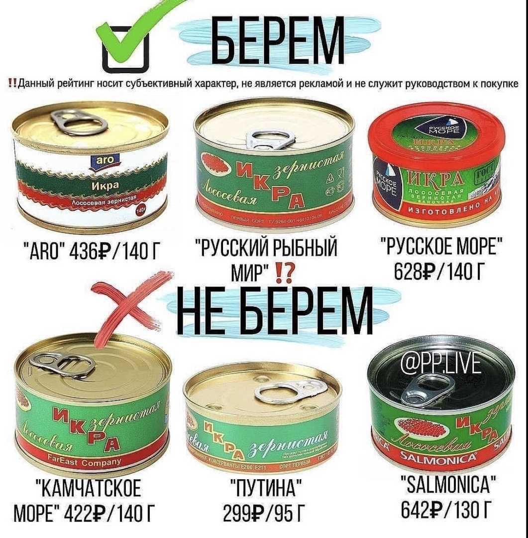Как выбрать красную икру