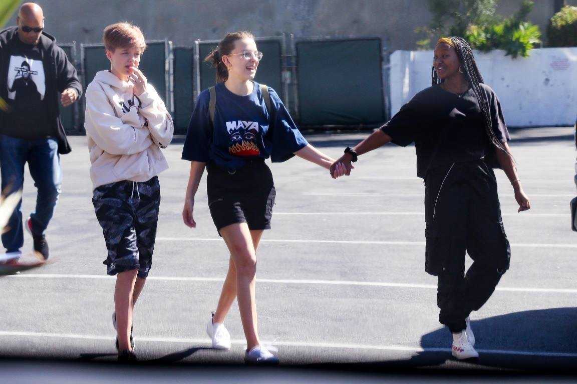 What do angelina jolie and brad pitt think about shiloh's dating life?