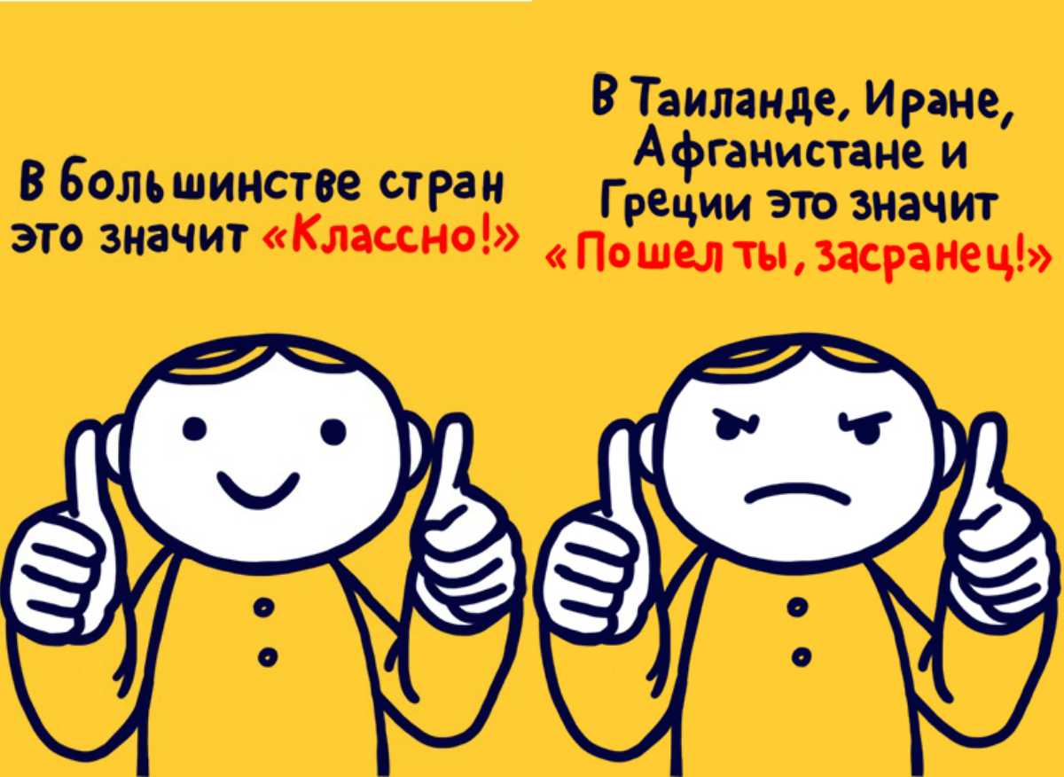 Вас точно не так поймут: топ жестов, которые опасно демонстрировать в разных странах