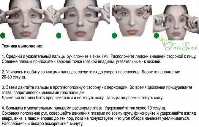Как избавиться от нависших век: упражнения, гимнастика и массаж для глаз